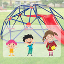 Olakids Climbing Dome with Slide Climb Structure Backyard Playground Center Equipment for Toddlers