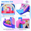 OLAKIDS Inflatable Bounce House, Princess Pink Jumping Castle Kids Candyland