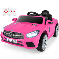 OLAKIDS 12V Electric Kids Ride On Car Licensed Mercedes Benz SL500 Toy Car