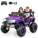 OLAKIDS 24V 2 Seater Ride on Truck 2WD/4WD Battery Powered for 3+ Boys and Girls