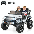 OLAKIDS 24V 2 Seater Ride on Truck 2WD/4WD Battery Powered for 3+ Boys and Girls