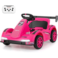 OLAKIDS Electric Go Kart for Kids, 6V Battery Powered Drift Kart for Boys Girls Aged 3+