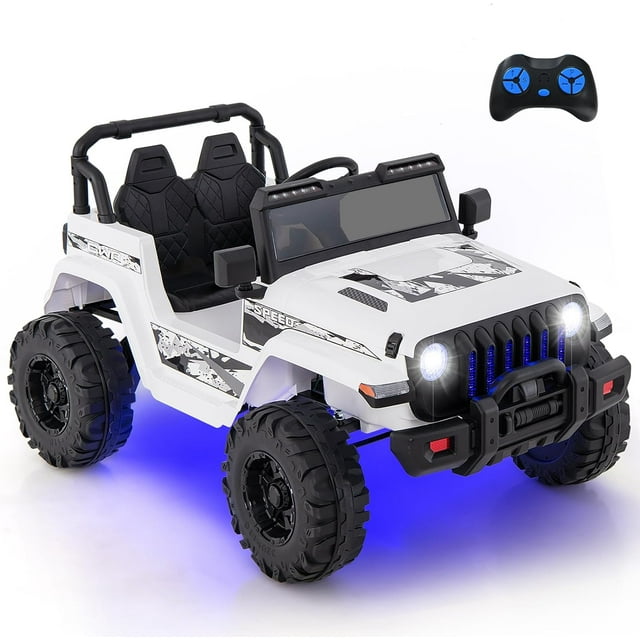 OLAKIDS Kids Ride on Truck 12V Electric Vehicle with Remote Control