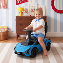 OLAKIDS 3 in 1 Ride on Push Car, Licensed Lamborghini Baby Stroller Sliding Walking Car