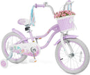 Olakids Kids Bike, 12 14 16 18 20 Inch Mermaid Theme Girls Bicycle with Training Wheels
