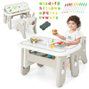 OLAKIDS Kids Table and Chair Set, Activity Table