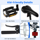 Olakids Kids Mountain Bike, 20 24 Inch Girls Boys Bicycle