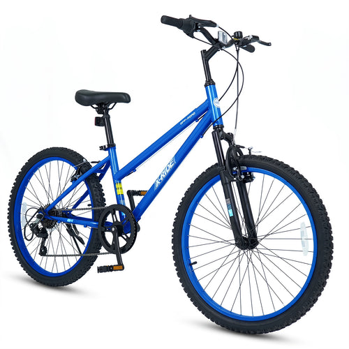 Olakids Kids Mountain Bike, 20 24 Inch Girls Boys Bicycle