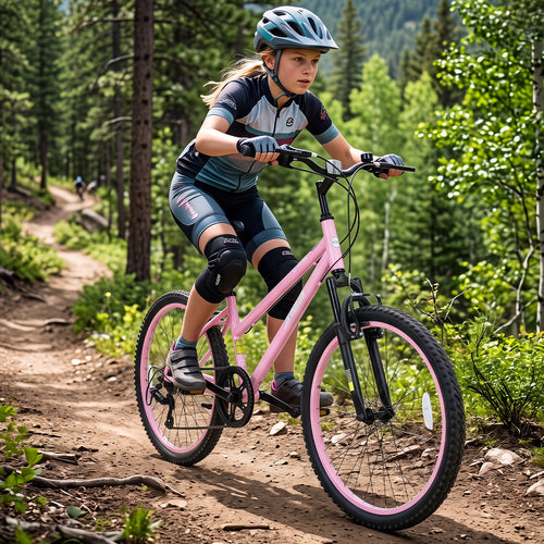 Olakids Kids Mountain Bike, 20 24 Inch Girls Boys Bicycle