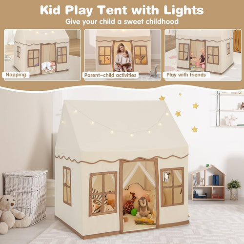 OLAKIDS Kids Play Tent Indoor Outdoor Princess Tents Castle for Toddlers