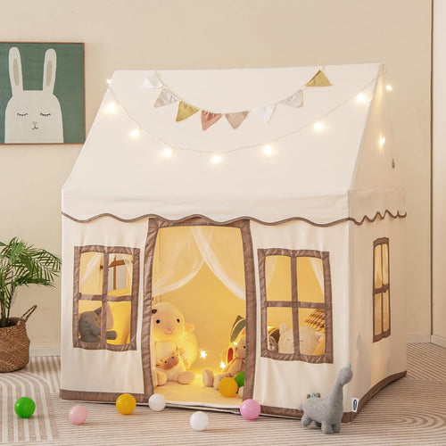 OLAKIDS Kids Play Tent Indoor Outdoor Princess Tents Castle for Toddlers