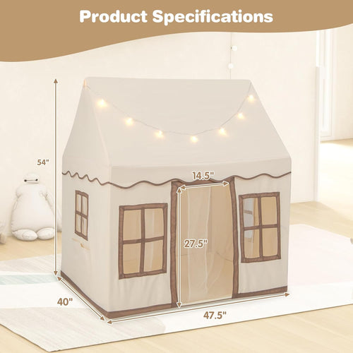 OLAKIDS Kids Play Tent Indoor Outdoor Princess Tents Castle for Toddlers