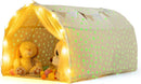 OLAKIDS Kids Bed Tent with Glow in The Dark Indoor Outdoor Princess Tents Castle for Boys Girls