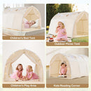 OLAKIDS Kids Bed Tent with Glow in The Dark Indoor Outdoor Princess Tents Castle for Boys Girls
