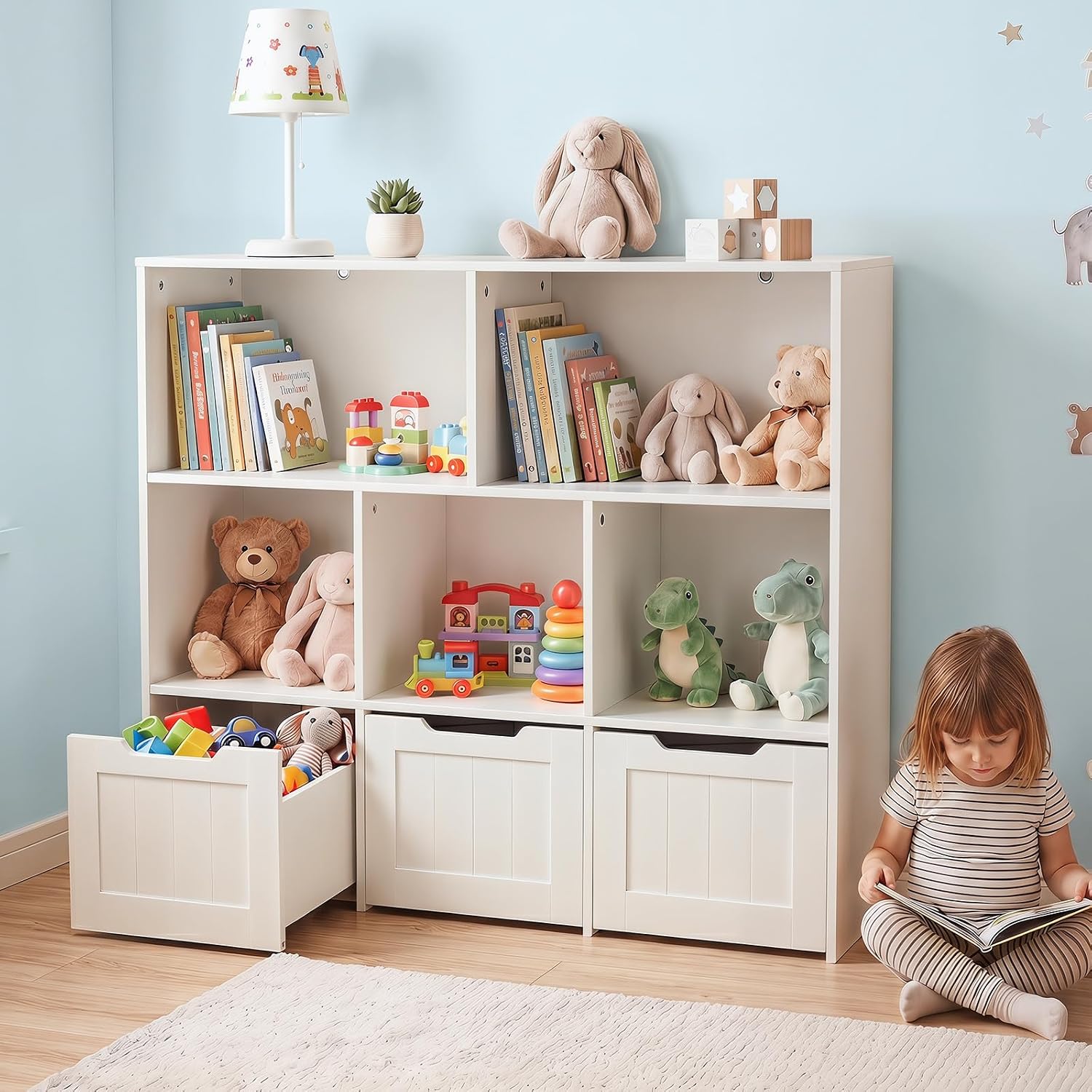 Kids Cabinet & Bookcase