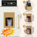 OLAKIDS Wooden Kids Kitchen Playset Toddler Pretend Cooking Toy for Boys Girls Aged 3+