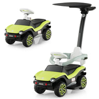 OLAKIDS 3 in 1 Ride on Push Car, Licensed Volkswagen ID. Buggy Sliding Toy