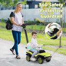 OLAKIDS 3 in 1 Ride on Push Car, Licensed Volkswagen ID. Buggy Sliding Toy