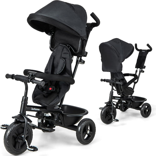 OLAKIDS Kids Tricycle 6 in 1 Baby Trike Toddler Bike with Reversible Seat  9-60 Months