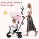 OLAKIDS Kids Tricycle 6 in 1 Baby Trike Toddler Bike with Reversible Seat  9-60 Months