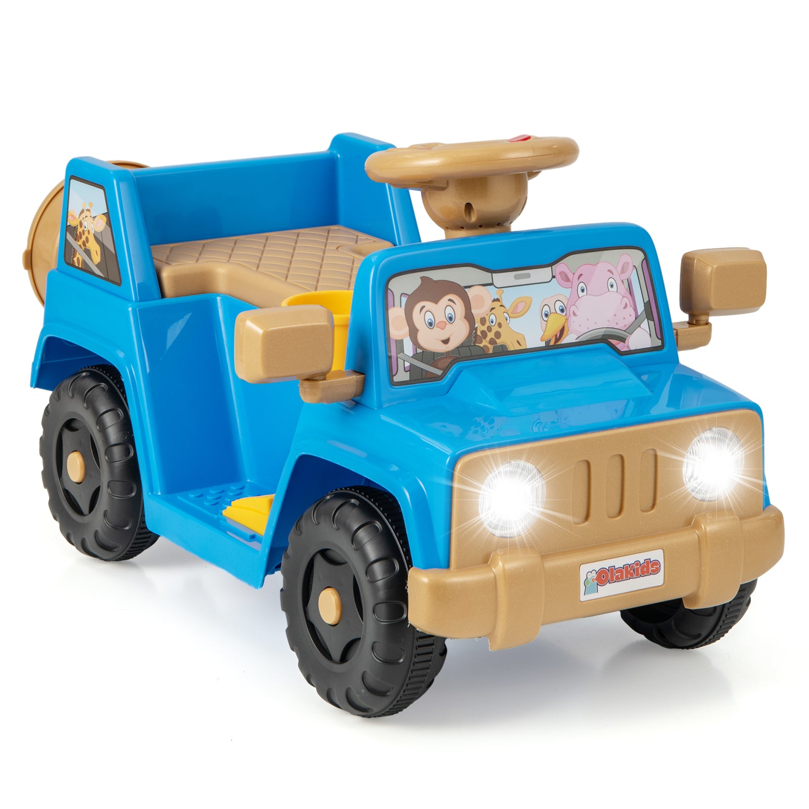 OLAKIDS Ride on Car, 6V Toddler Electric Vehicle for 18+ Months Boys Girls