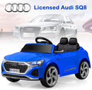 Licensed Audi SQ8 Ride on Car by OLAKIDS, 12V Kids Electric Vehicle with Remote Control, Toddlers Battery Powered Toy with 3 Speeds, Wheels Suspension, Music