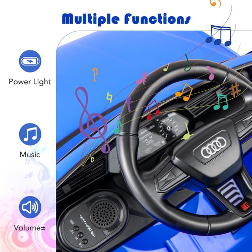 Licensed Audi SQ8 Ride on Car by OLAKIDS, 12V Kids Electric Vehicle with Remote Control, Toddlers Battery Powered Toy with 3 Speeds, Wheels Suspension, Music