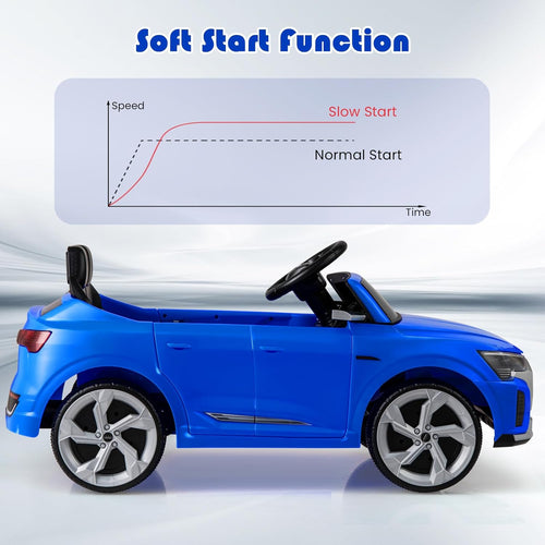 Licensed Audi SQ8 Ride on Car by OLAKIDS, 12V Kids Electric Vehicle with Remote Control, Toddlers Battery Powered Toy with 3 Speeds, Wheels Suspension, Music