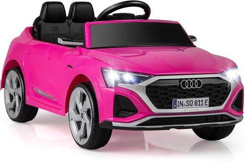 Licensed Audi SQ8 Ride on Car by OLAKIDS, 12V Kids Electric Vehicle with Remote Control, Toddlers Battery Powered Toy with 3 Speeds, Wheels Suspension, Music