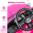 Licensed Audi SQ8 Ride on Car by OLAKIDS, 12V Kids Electric Vehicle with Remote Control, Toddlers Battery Powered Toy with 3 Speeds, Wheels Suspension, Music