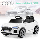 Licensed Audi SQ8 Ride on Car by OLAKIDS, 12V Kids Electric Vehicle with Remote Control, Toddlers Battery Powered Toy with 3 Speeds, Wheels Suspension, Music