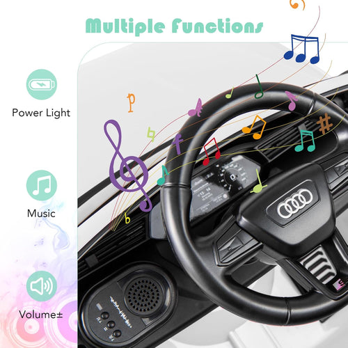 Licensed Audi SQ8 Ride on Car by OLAKIDS, 12V Kids Electric Vehicle with Remote Control, Toddlers Battery Powered Toy with 3 Speeds, Wheels Suspension, Music