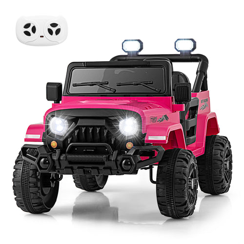 OLAKIDS Ride on Truck 12V Battery Powered Electric Vehicle for 3+ Boys Girls