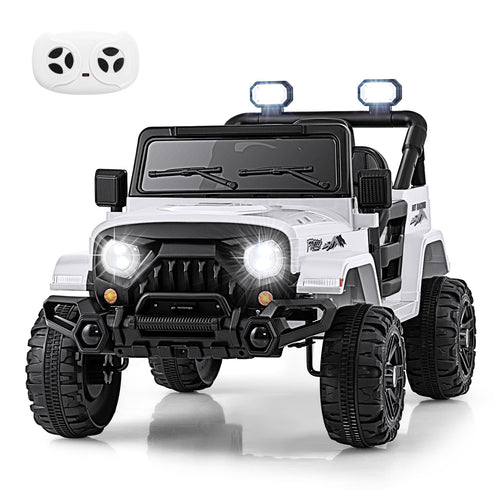 OLAKIDS Ride on Truck 12V Battery Powered Electric Vehicle for 3+ Boys Girls