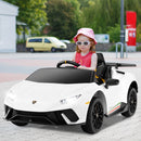 OLAKIDS Licensed Lamborghini Huracan Ride on Car 12V Kids Electric Vehicle for Aged 3-8 Years