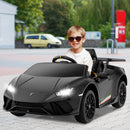 OLAKIDS Licensed Lamborghini Huracan Ride on Car 12V Kids Electric Vehicle for Aged 3-8 Years