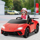 OLAKIDS Licensed Lamborghini Huracan Ride on Car 12V Kids Electric Vehicle for Aged 3-8 Years