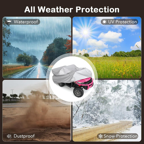 OLAKIDS Kids Ride-On Car Cover, Waterproof Outdoor Protection for Power Wheels