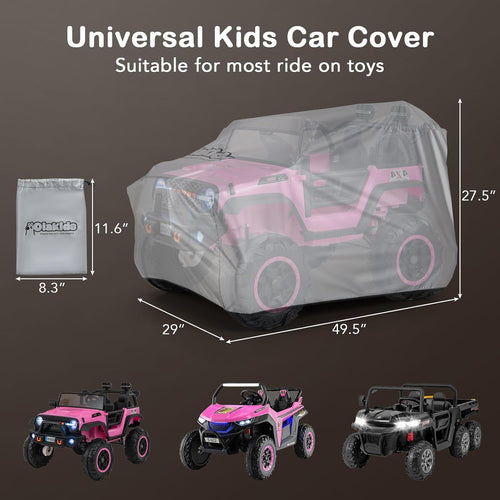 OLAKIDS Kids Ride-On Car Cover, Waterproof Outdoor Protection for Power Wheels