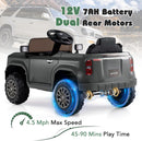 Licensed Toyota LC250 Ride on Car by OLAKIDS, 12V Kids Electric Vehicle with Remote Control, Toddlers Battery Powered Toy Gift with 2 Speeds 4 Wheels Suspension Power Display USB Music Horn