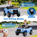 Licensed Toyota LC250 Ride on Car by OLAKIDS, 12V Kids Electric Vehicle with Remote Control, Toddlers Battery Powered Toy Gift with 2 Speeds 4 Wheels Suspension Power Display USB Music Horn