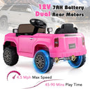 Licensed Toyota LC250 Ride on Car by OLAKIDS, 12V Kids Electric Vehicle with Remote Control, Toddlers Battery Powered Toy Gift with 2 Speeds 4 Wheels Suspension Power Display USB Music Horn