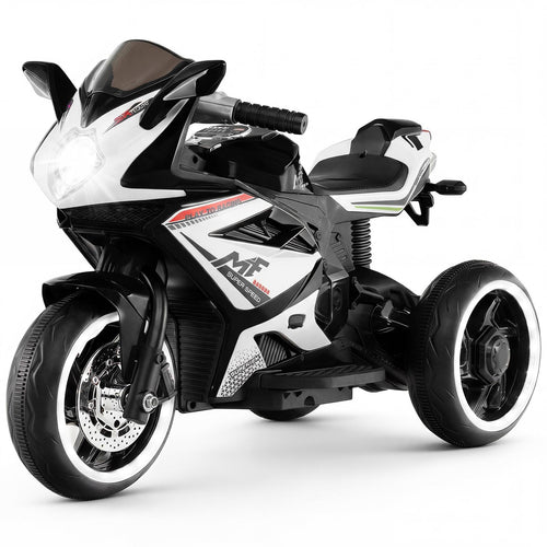 OLAKIDS 6V 3-Wheel Kids Motorcycle with Lights & Music for Toddlers 3+