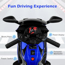 OLAKIDS 6V Kids Motorcycle with Training Wheels,for Boys Girls Aged 3+ Years
