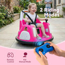 OLAKIDS 12V Kids Bumper Car with Parent Remote Control for Ages 1.5-6