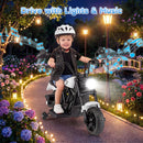 OLAKIDS Kids Motorcycle, 6V Ride On Toy with Training Wheels, for Toddlers 3+ Years