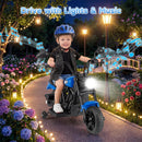 OLAKIDS Kids Motorcycle, 6V Ride On Toy with Training Wheels, for Toddlers 3+ Years