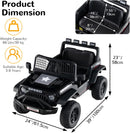 OLAKIDS 24V Ride on Car with Remote Control, Bluetooth Soft Start for Kids Aged 3+