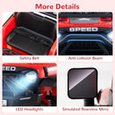 OLAKIDS 24V Ride on Car with Remote Control, Bluetooth Soft Start for Kids Aged 3+