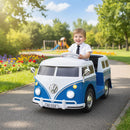 OLAKIDS Licensed Volkswagen Ride on Car 12V Kids Electric Vehicle Bus